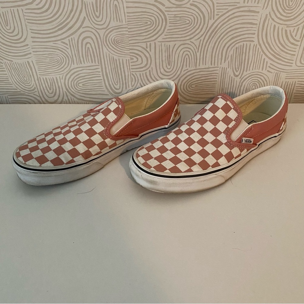 Vans Checkered Slip Ons